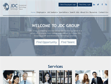 Tablet Screenshot of jdc-group.com